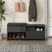 Rafturi pentru pantofi Hanah Home Filux Bench Anthracite