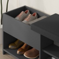 Rafturi pentru pantofi Hanah Home Filux Bench Anthracite imaginea #5 — magazin online Desire.md