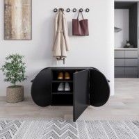Обувница Hanah Home Pozy Shoe Bench Black фото №2 — интернет-магазин Desire.md
