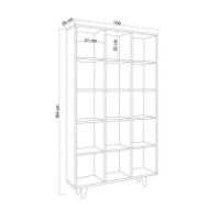 Etajeră Hanah Home Zipa Travertine imaginea #4 — magazin online Desire.md