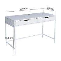 Masa de birou Hanah Home Duru 1600-47 imaginea #11 — magazin online Desire.md