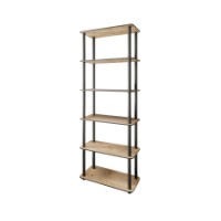Etajeră Hanah Home Bookcase 6 Rect Oak imaginea #4 — magazin online Desire.md