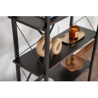 Etajeră Hanah Home Elysian Wood Black Black imaginea #4 — magazin online Desire.md