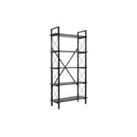 Etajeră Hanah Home Elysian Wood Black Black imaginea #5 — magazin online Desire.md