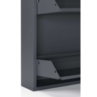 Обувница Hanah Home Marino 4 Anthracite фото №2 — интернет-магазин Desire.md
