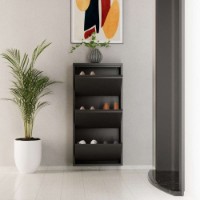 Rafturi pentru pantofi Hanah Home 3 Piece Metal Anthracite imaginea #4 — magazin online Desire.md