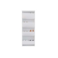 Rafturi pentru pantofi Hanah Home 4 Piece Metal White imaginea #9 — magazin online Desire.md
