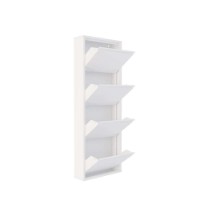 Rafturi pentru pantofi Hanah Home 4 Piece Metal White imaginea #10 — magazin online Desire.md