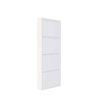 Rafturi pentru pantofi Hanah Home 4 Piece Metal White imaginea #12 — magazin online Desire.md