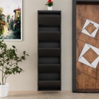 Rafturi pentru pantofi Hanah Home 5 Piece Metal Anthracite imaginea #3 — magazin online Desire.md