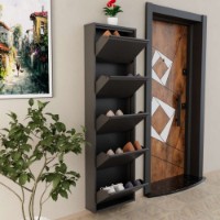 Rafturi pentru pantofi Hanah Home 5 Piece Metal Anthracite imaginea #6 — magazin online Desire.md