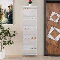 Rafturi pentru pantofi Hanah Home 5 Piece Metal White imaginea #5 — magazin online Desire.md