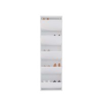 Rafturi pentru pantofi Hanah Home 5 Piece Metal White imaginea #9 — magazin online Desire.md