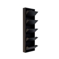 Rafturi pentru pantofi Hanah Home 5 Piece Metal Black imaginea #8 — magazin online Desire.md