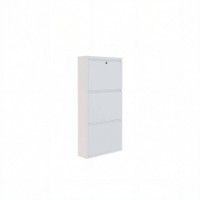 Обувница Hanah Home Locking 3 Piece Metal White фото №9 — интернет-магазин Desire.md