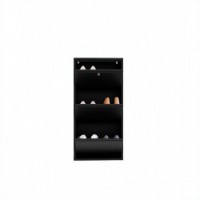 Обувница Hanah Home Locking 3 Piece Metal Black фото №6 — интернет-магазин Desire.md
