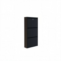 Обувница Hanah Home Locking 3 Piece Metal Black фото №9 — интернет-магазин Desire.md