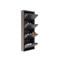 Обувница Hanah Home Locking 4 Piece Metal Anthracite фото №8 — интернет-магазин Desire.md