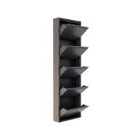 Обувница Hanah Home Locking 5 Piece Metal Anthracite фото №10 — интернет-магазин Desire.md