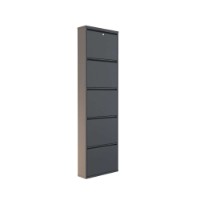 Обувница Hanah Home Locking 5 Piece Metal Anthracite фото №12 — интернет-магазин Desire.md