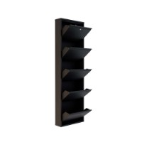 Обувница Hanah Home Locking 5 Piece Metal Black фото №8 — интернет-магазин Desire.md