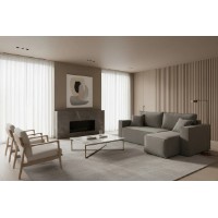 Canapea de colț Sofyno Sky Viva 14 Grey (022395) imaginea #3 — magazin online Desire.md