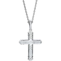 Подвеска из белого золота с эмалью Platina 03-1917-00-000-1120-25 3,68g фото №2 — интернет-магазин Desire.md