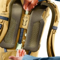 Rucsac Deuter Aircontact Core 50+10 Savanna-Nori imaginea #3 — magazin online Desire.md