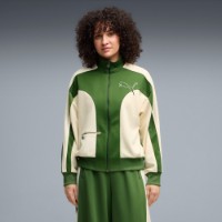 Hanorac damă Puma T7 Relaxed Love Of The Cat Track Earthy Green, s.M imaginea #3 — magazin online Desire.md