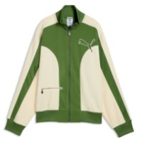 Hanorac damă Puma T7 Relaxed Love Of The Cat Track Earthy Green, s.XL