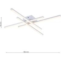 Plafonieră Flitz Leuchten Wave WH FL6008-C imaginea #3 — magazin online Desire.md