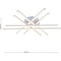 Plafonieră Flitz Leuchten Wave WH FL6010-C imaginea #3 — magazin online Desire.md