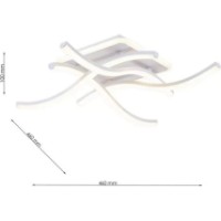 Plafonieră Flitz Leuchten Hash FL6598-C imaginea #3 — magazin online Desire.md