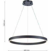 Lustră Flitz Leuchten Helix BK FL6032-1P imaginea #3 — magazin online Desire.md