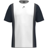Детская футболка Head Club 25 Tech T-Shirt Boys 152 Navy/White