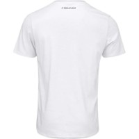 Детская футболка Head Club Ivan T-Shirt Junior 116 White фото №2 — интернет-магазин Desire.md
