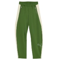 Pantaloni spotivi de dame Puma T7 Relaxed Barrel Love Of The Cat Earthy Green, s.L