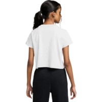 Tricou pentru copii Nike Sportswear Cropped Mod White, s.XS imaginea #2 — magazin online Desire.md