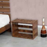 Прикроватная тумба Hanah Home Fuga Walnut фото №3 — интернет-магазин Desire.md