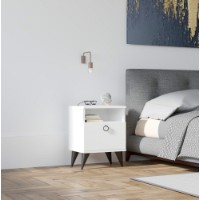 Noptieră Hanah Home Barlo White