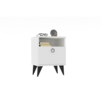 Noptieră Hanah Home Barlo White imaginea #2 — magazin online Desire.md