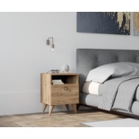 Прикроватная тумба Hanah Home Barlo Walnut