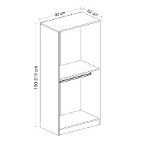 Dulap Hanah Home Kale Oak 210 imaginea #8 — magazin online Desire.md