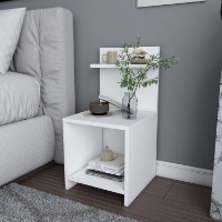 Noptieră Hanah Home Ullman White imaginea #3 — magazin online Desire.md