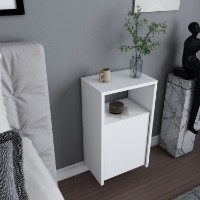 Noptieră Hanah Home Carlin White imaginea #2 — magazin online Desire.md