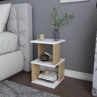 Прикроватная тумба Hanah Home Carter White Oak фото №3 — интернет-магазин Desire.md