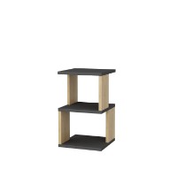 Прикроватная тумба Hanah Home Carter Anthracite Oak фото №4 — интернет-магазин Desire.md