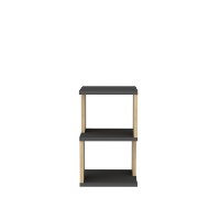 Прикроватная тумба Hanah Home Carter Anthracite Oak фото №5 — интернет-магазин Desire.md