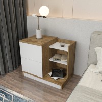 Noptieră Hanah Home Rena White Oak imaginea #2 — magazin online Desire.md