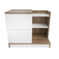 Noptieră Hanah Home Rena White Oak imaginea #4 — magazin online Desire.md